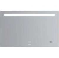 Зеркало Gappo 110 G604-11 с подсветкой с сенсорным выключателем, подогревом и часами Зеркало Gappo 110 G604-11 с подсветкой с сенсорным выключателем, подогревом и часами