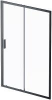 Душевая дверь AM.PM Gem 140 W90G-140-1-195BT профиль Черный матовый стекло прозрачное Душевая дверь AM.PM Gem 140 W90G-140-1-195BT профиль Черный матовый стекло прозрачное