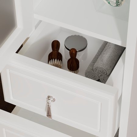 Шкаф пенал Opadiris Риспекто 30 L 00-00005832 Белый 