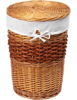 Корзина для белья WasserKRAFT Main WB-410-L светло-коричневая, большая