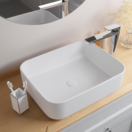 Раковина-чаша Iddis Bridge 50 BRIWM05i27 Белая матовая 