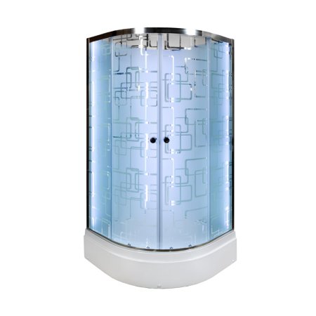 Душевая кабина Deto ЕМ2710 N LED 