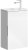 Тумба под раковину Aqwella Accent 40 ACC0104W подвесная Белая 