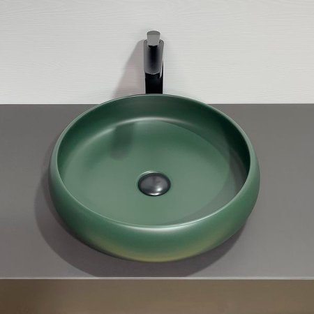 Раковина-чаша Comforty 41.5 114MDG 00-00012529 Темно-зеленая матовая 