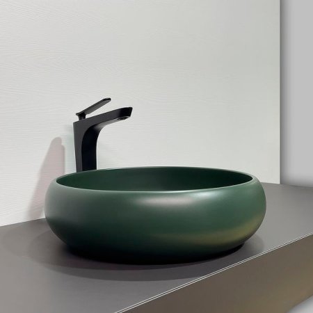 Раковина-чаша Comforty 41.5 114MDG 00-00012529 Темно-зеленая матовая 