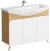 Тумба под раковину Aqwella Basic 105 BAS0110DZ Дуб золотой 