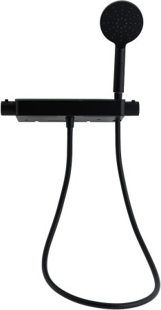 Смеситель для душа Allen Brau Fantasy 5.11002-31 с термостатом Черный матовый 