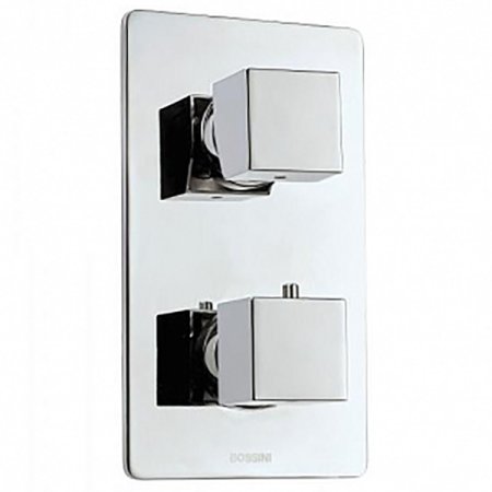 Смеситель для душа Bossini Cube Z00061.030 с термостатом Хром 
