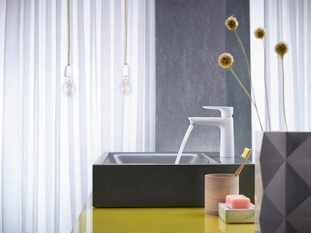 Смеситель для раковины Hansgrohe Talis E 71713700 Белый матовый 