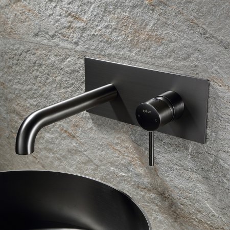 Смеситель для раковины Black&White Universe U7620GM 7620U Gun Metal 