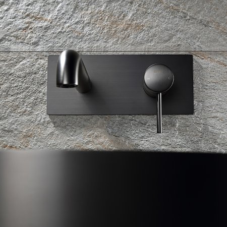 Смеситель для раковины Black&White Universe U7620GM 7620U Gun Metal 