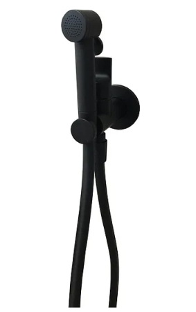 Гигиенический душ Fima Carlo Frattini Collettivita F2310NS со смесителем черный 