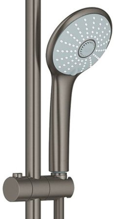 Душевая система Grohe Euphoria 26075AL0 с термостатом Темный графит 