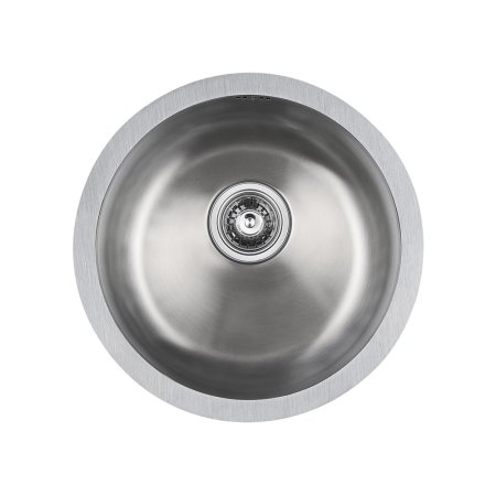 Мойка кухонная Paulmark Werra PM404646-BS брашированная нержавеющая сталь 