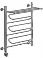 Полотенцесушитель электрический Ника Curve ЛZ/ВП 60х60 левый тэн