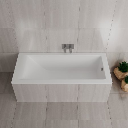 Ванна из искусственного камня Delice Diapason 180x80 DLR_330009 без антискользящего покрытия 