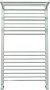 Полотенцесушитель водяной Ника Modern ЛМ-3 100/50 белый матовый RAL9016 