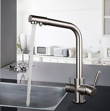 Смеситель для кухни Frap H52 F4352-5 Сатин 