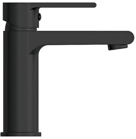 Смеситель для раковины Cersanit Brasko Black 63107 Черный матовый 