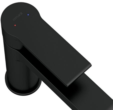 Смеситель для раковины Cersanit Brasko Black 63107 Черный матовый 