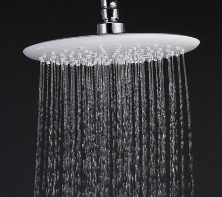 Душевая система Gappo G02-8 G2402-8 Белая Хром 