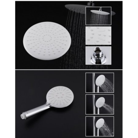 Душевая система Gappo G02-8 G2402-8 Белая Хром 