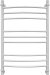 Полотенцесушитель водяной Energy Prestige 800x500 белый матовый, форма лесенка, нержавеющая сталь, нижнее/диагональное/боковое подключение 3/4", 830мм х560 мм, все для подключения в комплекте 