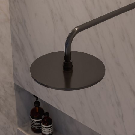 Верхний душ Omnires Slimline WG125CAT Антрацит 