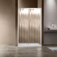 Душевая дверь в нишу Vincea Garda VDS-1G140CH 140x190 см. хром