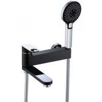 Cмеситель для ванны ViEiR V043532-C Черный/Хром