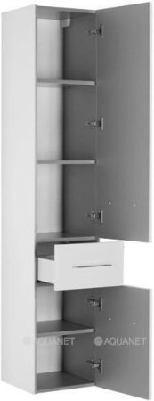 Шкаф-пенал для ванной Aquanet Порто 35 белый 