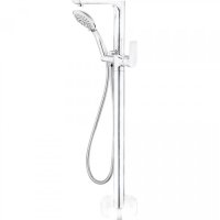 Смеситель для ванны напольный GANZER GZ21081F WHITE/CHROME