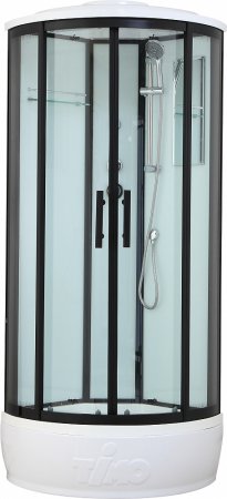 Душевая кабина Timo Standart T-6680 B профиль черный 
