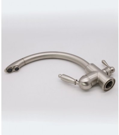 Cмеситель для кухни под фильтр GANZER REIN GZ16031G SATEEN 