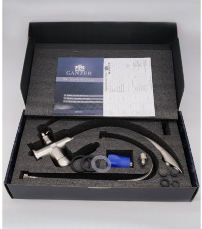 Cмеситель для кухни под фильтр GANZER REIN GZ16031G SATEEN 