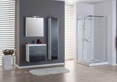 Зеркало-шкаф Aquanet Латина 70 белый 