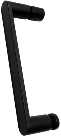 Душевой уголок Abber Sonnenstrand 100x85 AG04100BC-S85B профиль Черный стекло прозрачное 