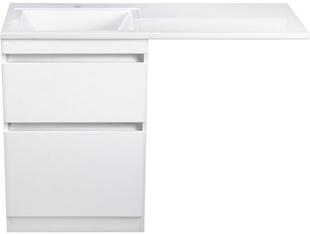 Тумба под раковину Style Line Даллас 120 СС-00000388 Белая 