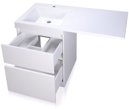 Тумба под раковину Style Line Даллас 120 СС-00000388 Белая 