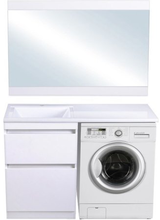 Тумба под раковину Style Line Даллас 120 СС-00000388 Белая 