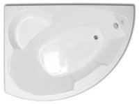 Акриловая ванна Радомир Алари с экраном, левая
