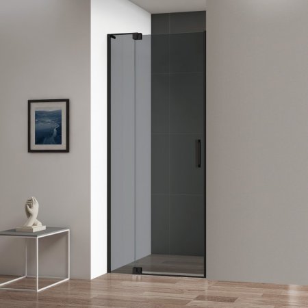 Душевая дверь в нишу Cezares Slider B 1 80/90 GRIGIO NERO 
