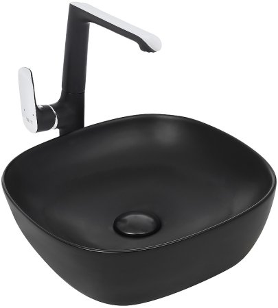 Раковина-чаша WeltWasser Elbach 2184 MB 37 10000004527 Черная матовая 