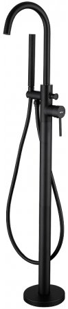 Смеситель для ванны Abber Wasser Kreis AF8115B Черный матовый 