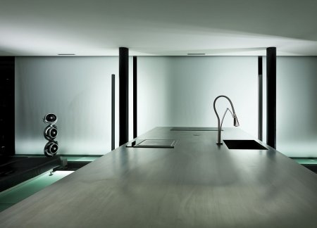 Смеситель для кухни Paini Hybrid HKCR557TKKM Хром Серый 