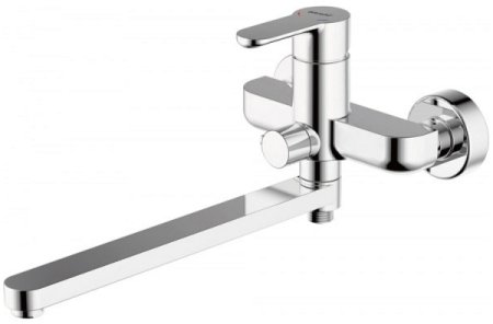 Смеситель для ванны Bravat Stream F63783C-L, хром 