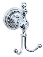 Двойной крючок Boheme Brillante 10435 Хром