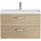 Тумба с раковиной BelBagno AURORA-800-2C-SO-RNN