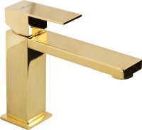 Смеситель Cezares Unika LSM1-03/24-W0 для раковины, золото