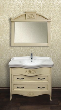 Зеркало BelBagno Primavera bianco antico 